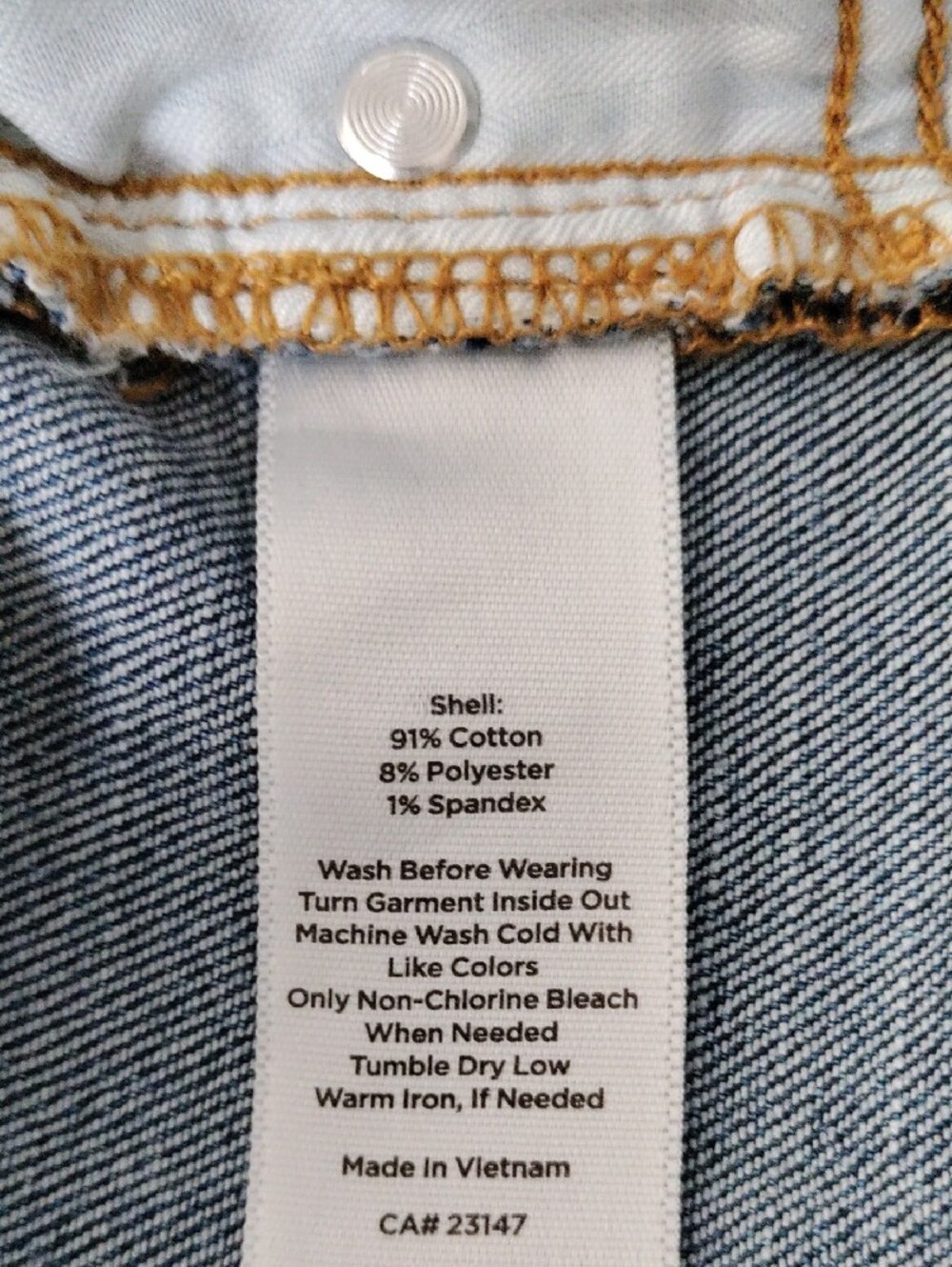 I135 Talbots Medium Wash Button-Fly Everyday Jeans 16 - Picture 10 of 10